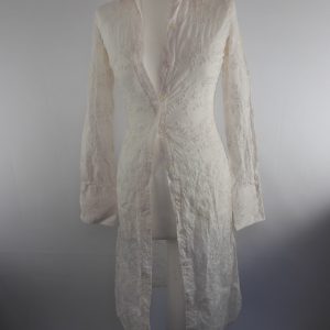 Paul Smith Broderie Anglaise Shirt Dress, Size 40 (S).