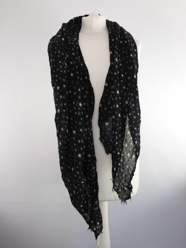 Saint Laurent Silk Shawl.