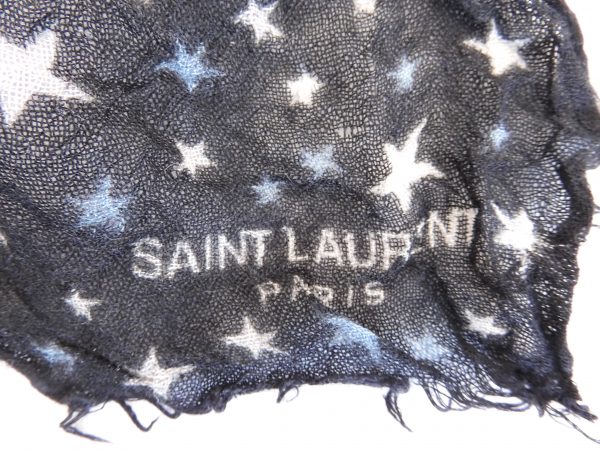 Saint Laurent Silk Shawl. - Image 3