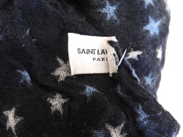 Saint Laurent Silk Shawl. - Image 4