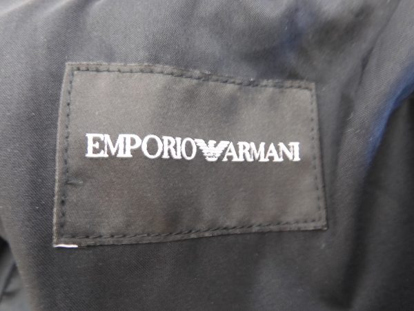 Emporio Armani Geaca de Piele Leather Jacket, Size S, Film Worn. - Image 5