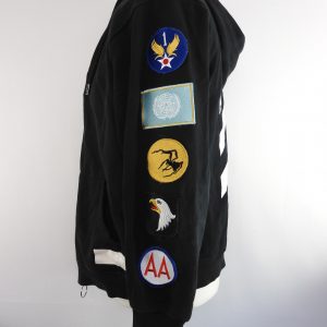 Off-White c/o Virgil Abloh Black Badges Hoodie, Size M