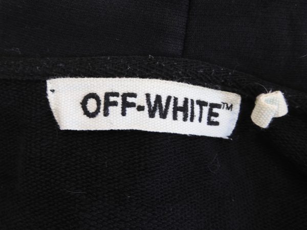 Off-White c/o Virgil Abloh Black Badges Hoodie, Size M - Image 6