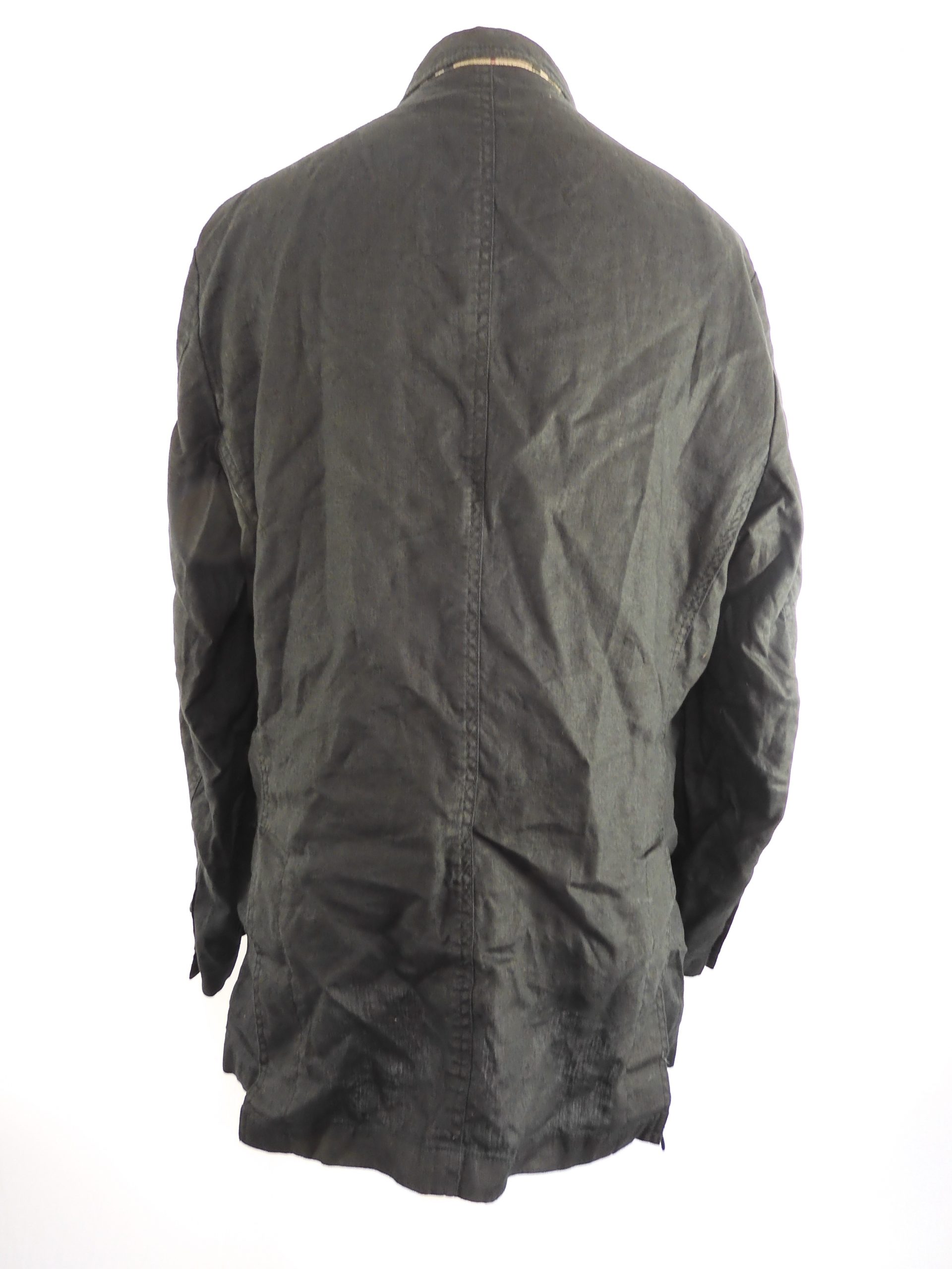 Burberry K-Knopf Linen Sports Balzer, Size 56 - Image 3