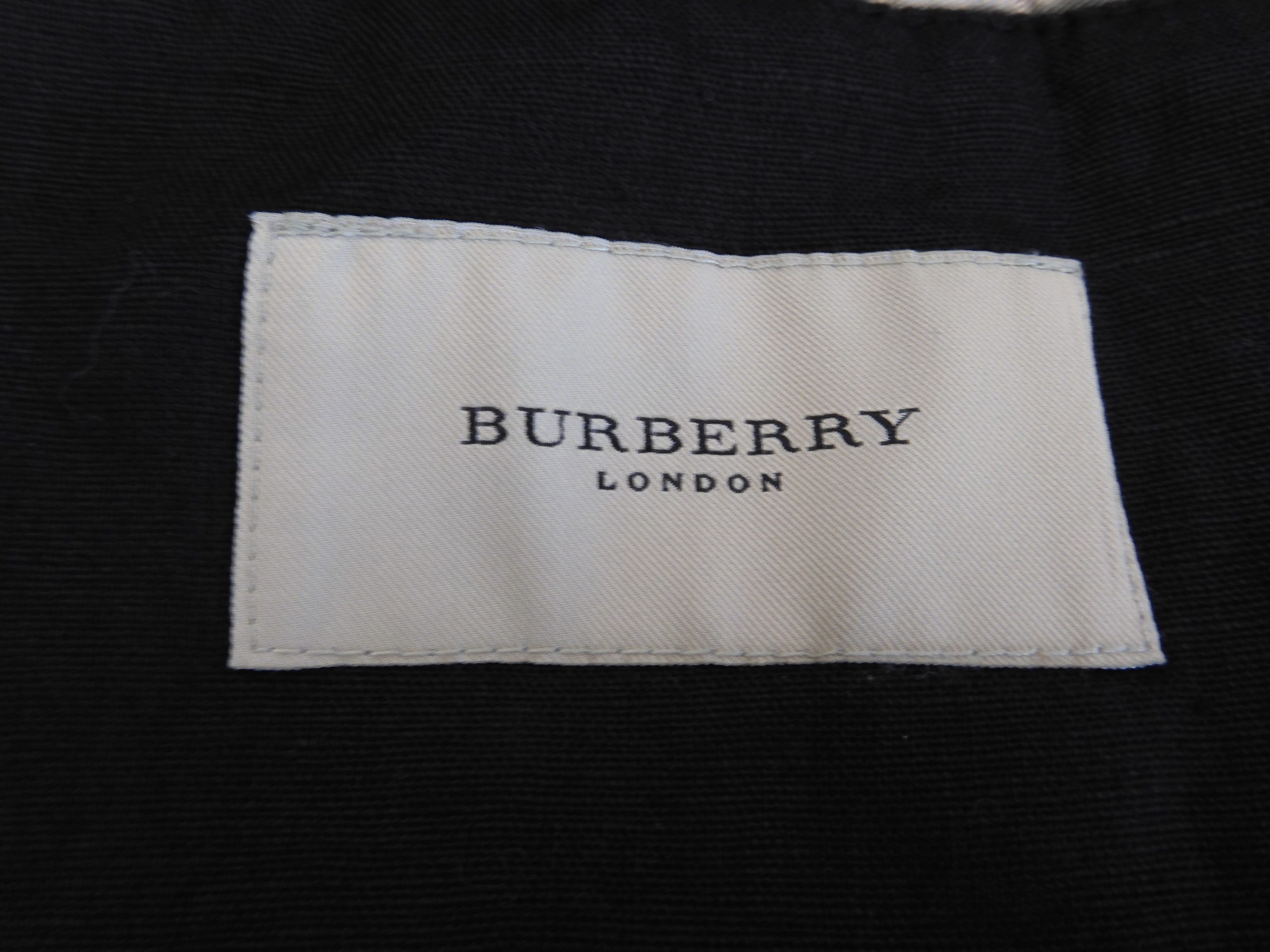 Burberry K-Knopf Linen Sports Balzer, Size 56 - Image 4