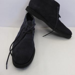 Michael Kors Blue Suede Desert Boots, Size 11.