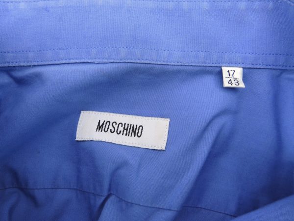 Moschino Velmar Shirt, Size 17" XL - Image 5