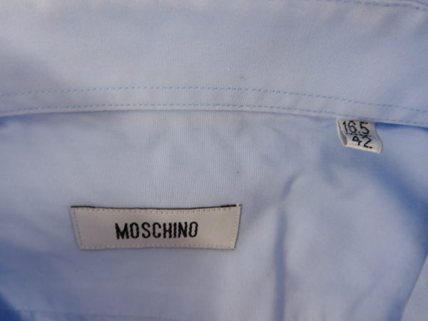 Moschino Velmar Shirt, Size 16.5" L. - Image 4