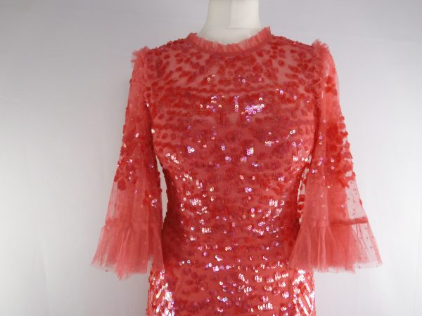 Needle and Thread Anais Sequin Gown, Size 6 - Image 3