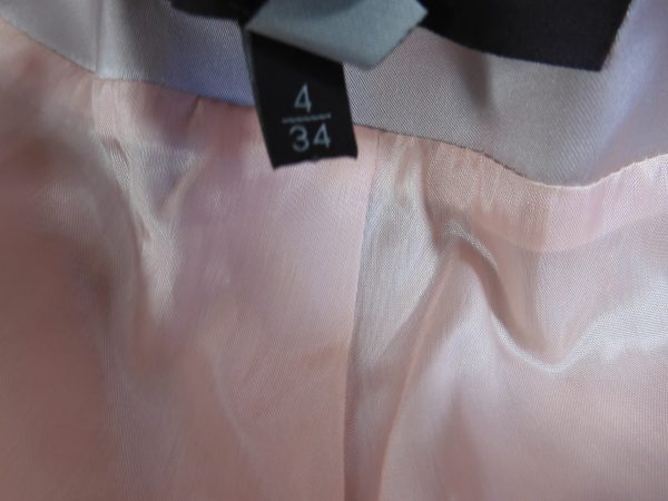 Talbot Runhof Jacquard Coat, Size 4, XS. - Image 6