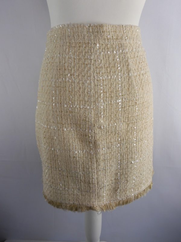Pinko Tweed Skirt, Size 38, 6, XS. - Image 4