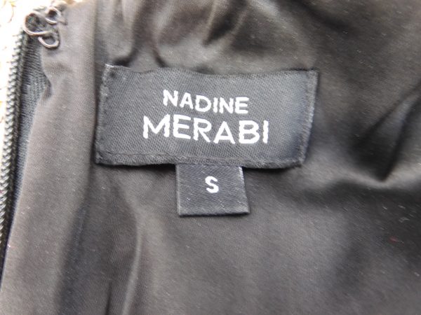 Nadine Merabi, Celine Gold Mini dress, Size S, Film Worn - Image 3