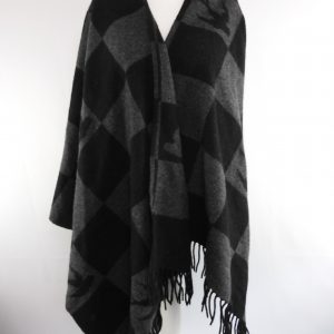 Alexander McQueen Poncho, One Size.