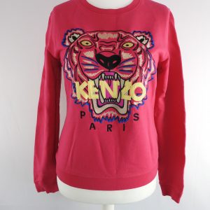 Kenzo Embroidered Tiger Sweater, Size L