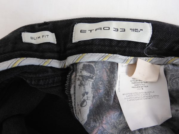 Etro Slim Fit Jeans, size 33 - Image 6