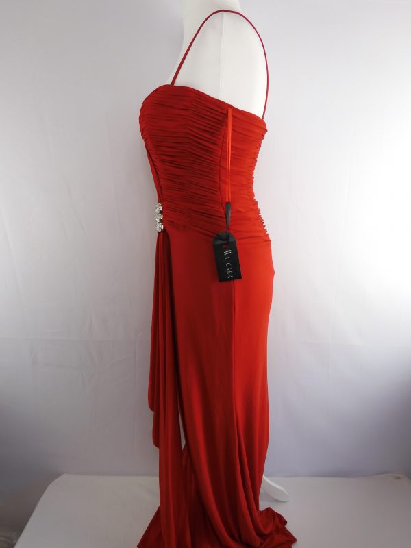 Mascara Evening Dress, Size 12. - Image 3