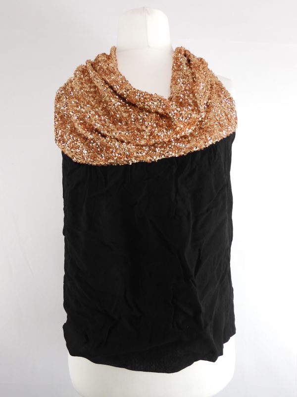 By Marlene Birger Shimmer Top, Size 38-M