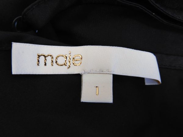 Maje Black dress, Size 1-8-S - Image 5