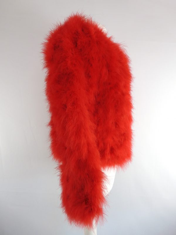 Mimi & Bow Ostrich Feather Jacket, Size XS, Film Worn. - Image 3