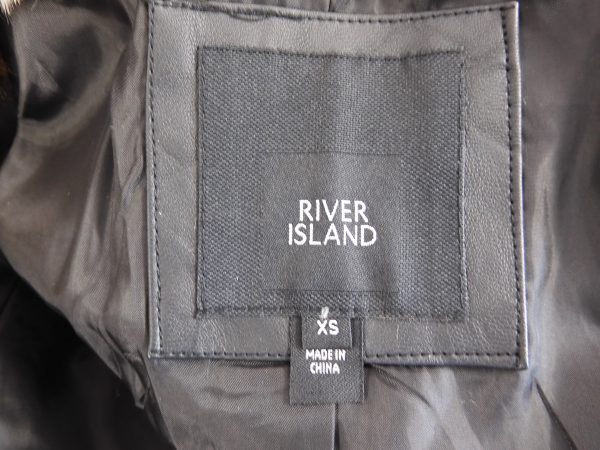 River island Leopard Print Coat, Size XS, Film Worn. (Copy) - Image 5