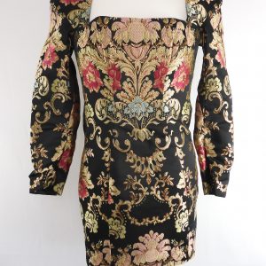 House of CB Mona jacquard boned bustier dress, Size XS, Film Worn.