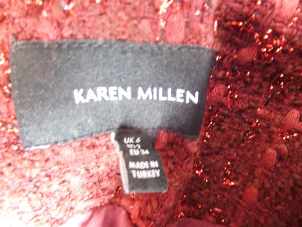 Karen Millen Tweed jacket, Size 4, Film Worn - Image 5