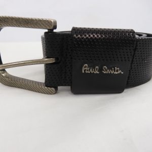 Paul Smith Black Leather Belt.