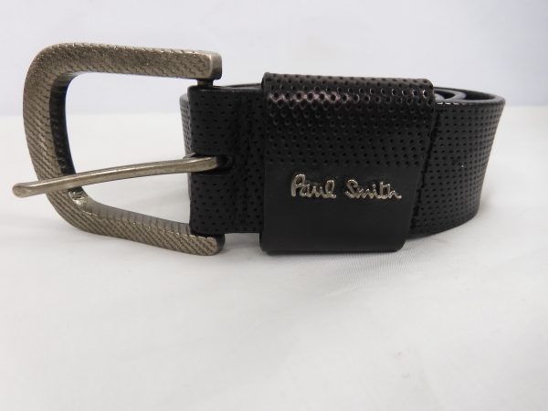 Paul Smith Black Leather Belt.