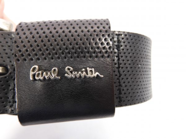 Paul Smith Black Leather Belt. - Image 3