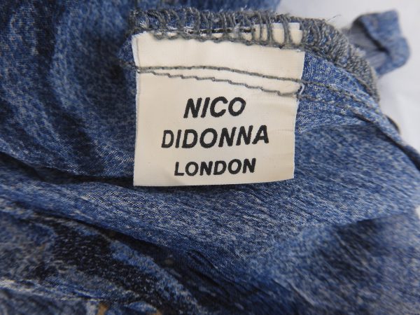 Nico Didonna Silk Shirt, Size 2 / M - Image 4