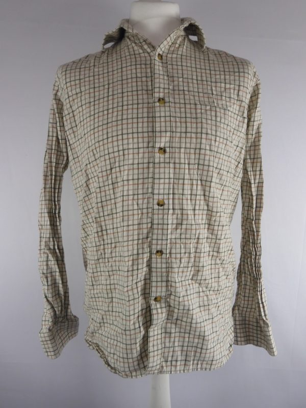 Viyella Shirt Check Shirt, Size 16" 41cm