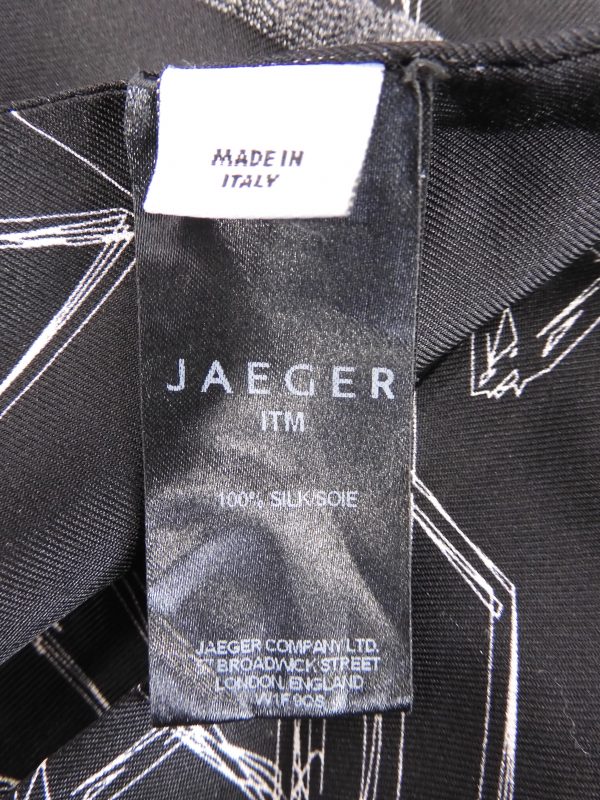 Jaeger Silk Scarf. - Image 3