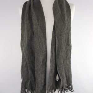 Hugo Boss Grey Mens Scarf.