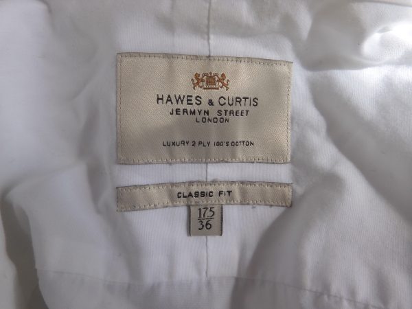 Hawes & Curtis Classic Fit Shirt, Size 17.5 - Image 4
