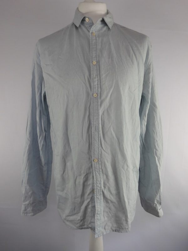 COS Denim Look Shirt, Size L.