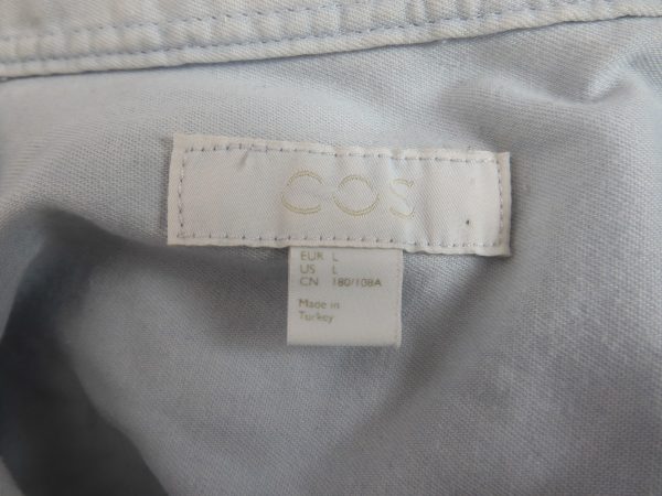 COS Denim Look Shirt, Size L. - Image 4