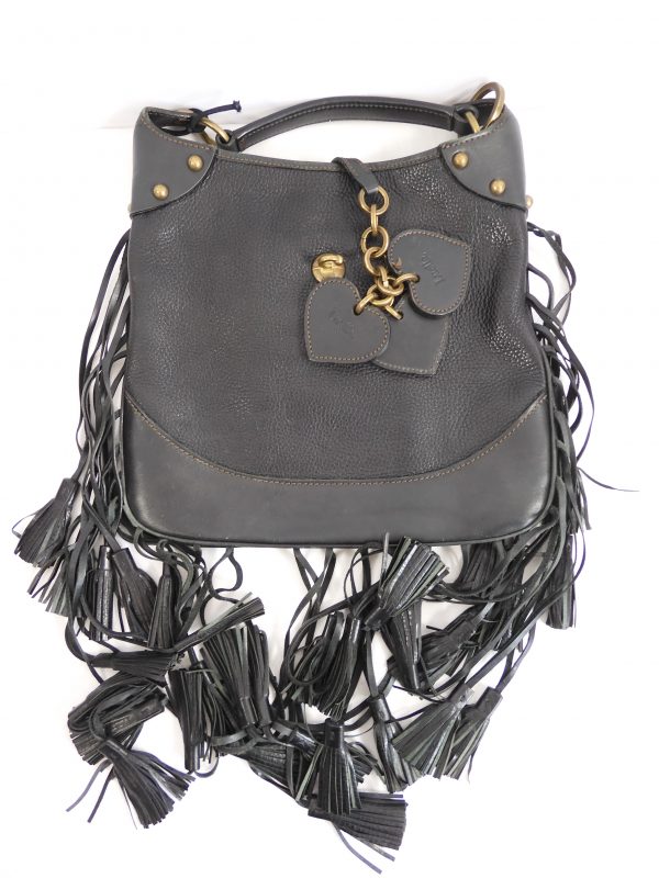 Luella Black Leather Bag.