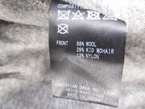 Christian Dada Wool Hoodie, Size S - Image 5