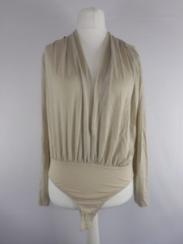 Reiss Rosalba-Metallic LS Body, Size L.