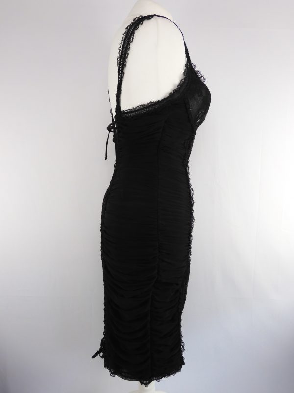 Catwalk Collection Black Dress, Size S - L - Image 3