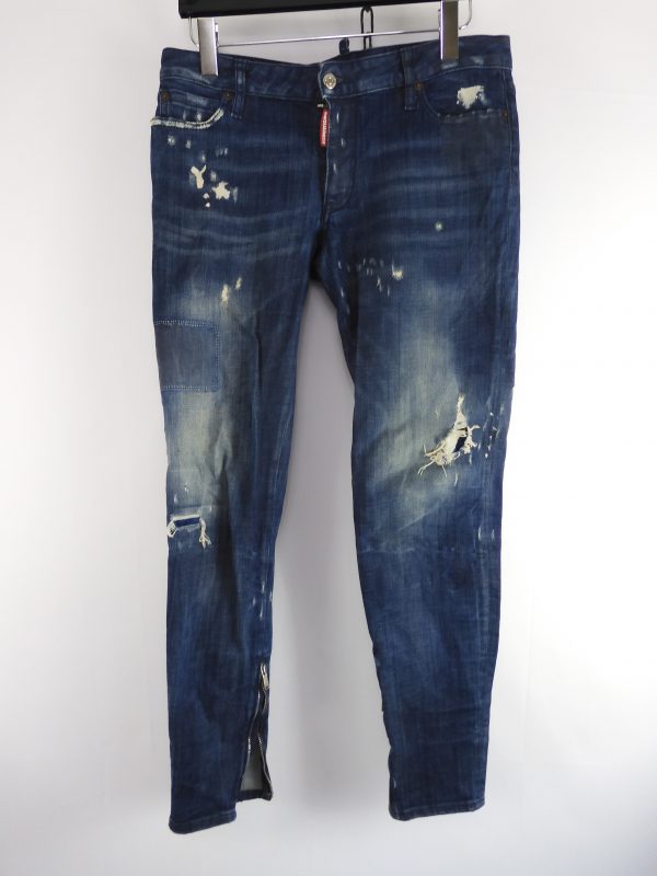 Dsquared2 Distressed, zip bottom jeans, Size 44 / L