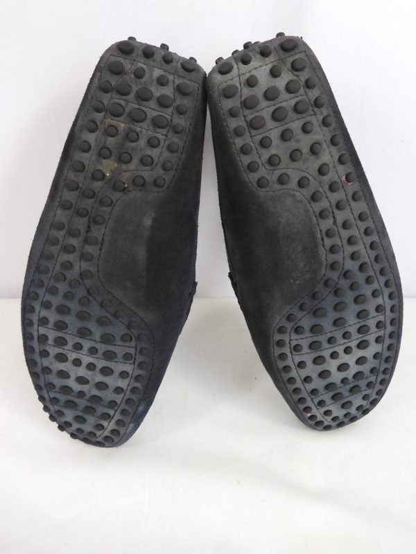 Tod's Men's Gommino Leather Plait Driving Shoes - Navy, Size 6.5 - Image 6