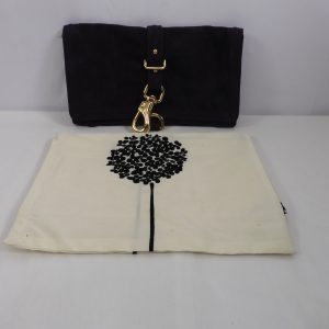 Mulberry Abigail Suede Clutch Bag