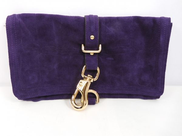 Mulberry Abigail Suede Clutch Bag - Image 3