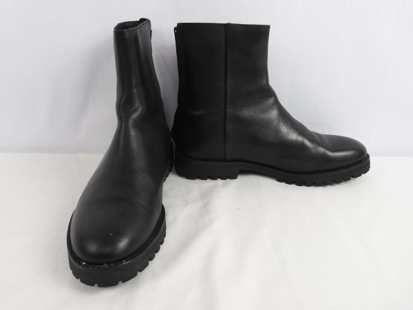 COS Chunky-Sole Leather Boots, Size 8 / 42