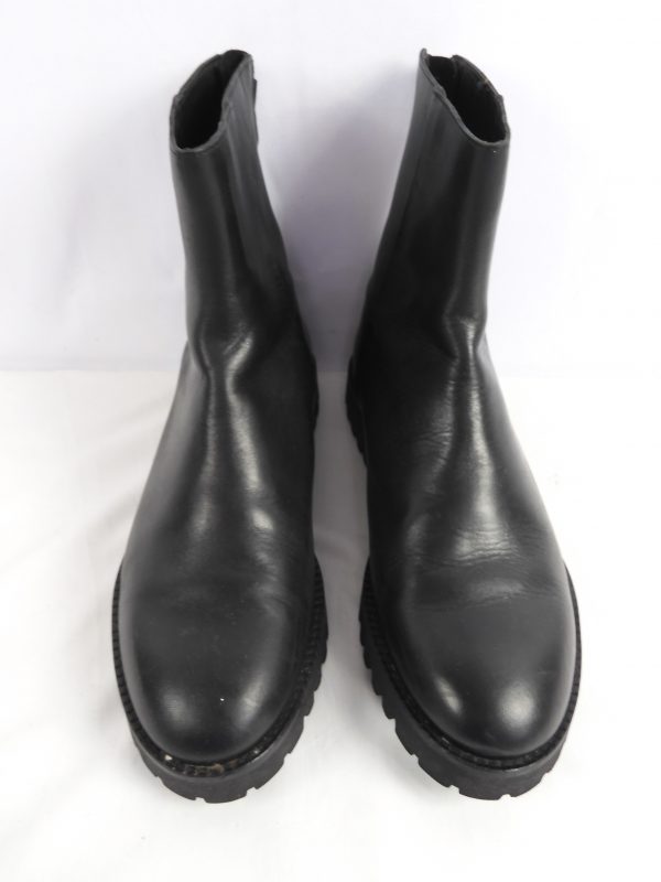 COS Chunky-Sole Leather Boots, Size 8 / 42 - Image 4