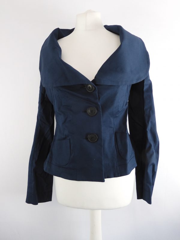 Vivienne Westwood Tessuto Cropped Jacket, Size 44 / M NWT