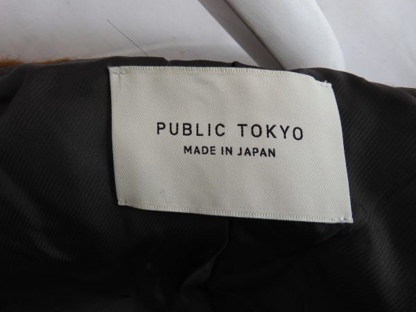 Public Tokyo Wool Blend Over Coat, Size Free - Image 5