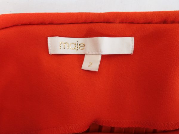 Maje E17 Rockin Rouge Dress, Size 2 / M - Image 5
