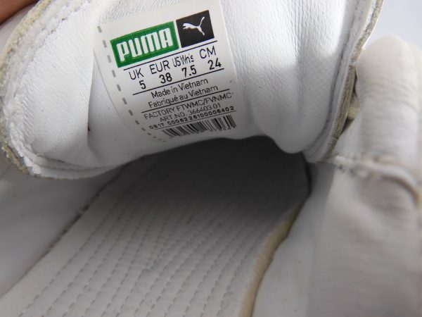 Puma Fenty by Rihanna Clara Lionel Creeper White, Size 5 - Image 8